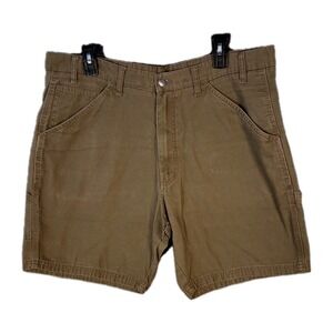 Katin‎ Shorts Men's Size 36 X 8" Carpenter Green Canvas Cargo Surf Hiking READ